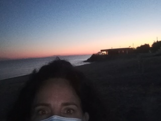 Primo tramonto al mare 